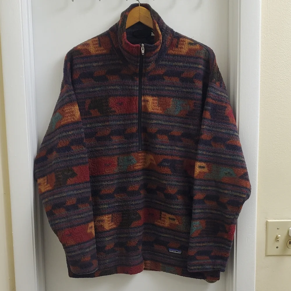 🤩🔥Rare Vintage patagonia fleece pullover size unisex L